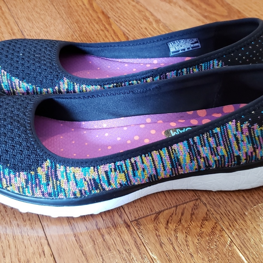 Skechers womens air cooled memory foam slip on